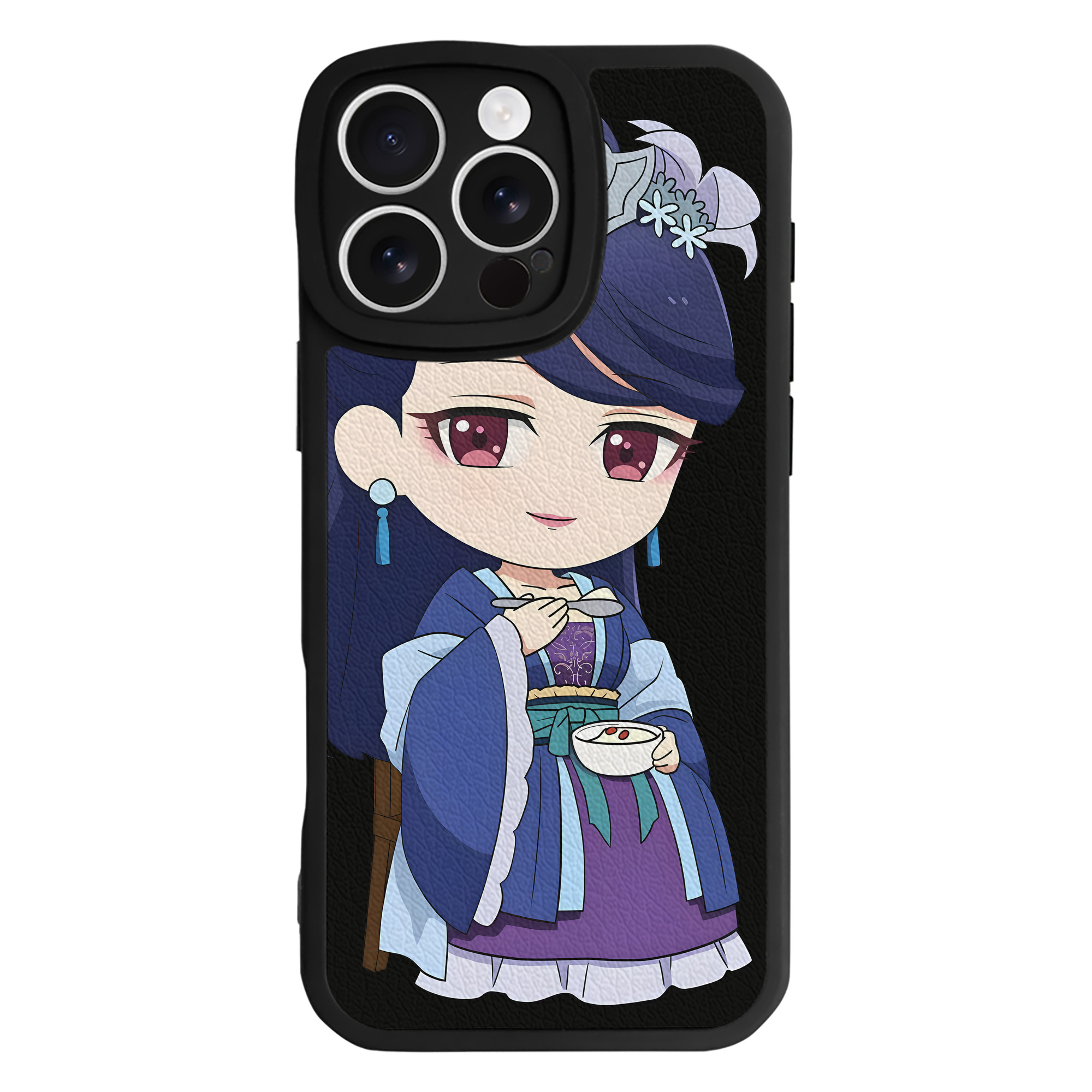 （画像用） 薬屋のひとりごと The Apothecary Diaries 【iPhone 16シリーズ対応】シリコンスマホケース（レザー調） 材質：シリコン